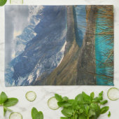 Schilderachtig Alpenbergen Foto Theedoek (Gevouwen)