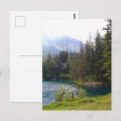 Schilderachtig Alpenbossen en meer Briefkaart (Voorkant / Achterkant)