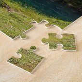 Schilderachtig Alpenbossen en meer Legpuzzel (Zijkant)