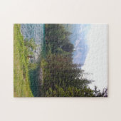 Schilderachtig Alpenbossen en meer Legpuzzel (Horizontaal)