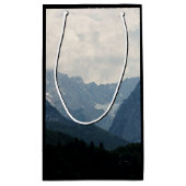 Schilderachtig Alpine Mountains Natuur Photo Busin Klein Cadeauzakje (Achterkant)