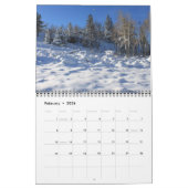 Schilderachtig Amerikaans West Kalender (Feb 2026)