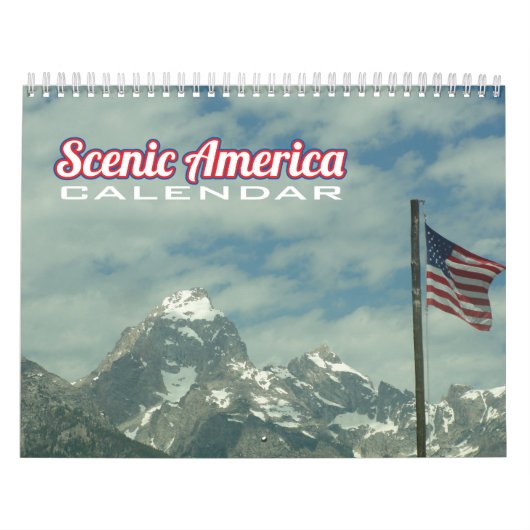 Schilderachtig-Amerikaanse agenda Kalender (Hoes)