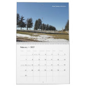 Schilderachtig-Amerikaanse agenda Kalender (Feb 2027)