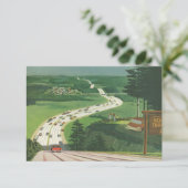  Schilderachtig Amerikaanse Highways Change of Add Kaart (Staand voorkant)