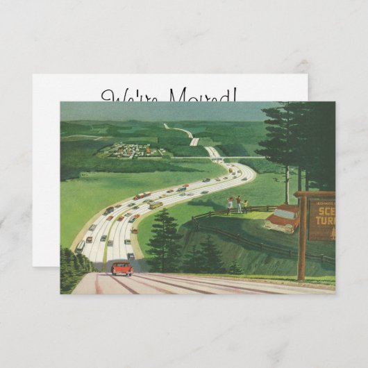  Schilderachtig Amerikaanse Highways Change of Add Kaart (Voorkant / Achterkant)