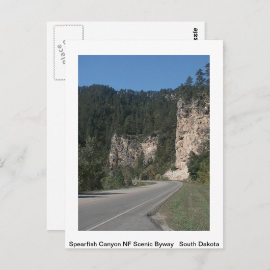 Schilderachtig Amerikaanse postkaart (Voorkant / Achterkant)