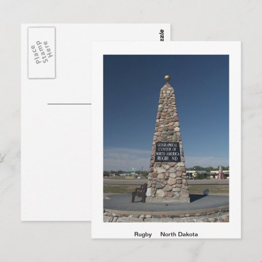 Schilderachtig Amerikaanse postkaart (Voorkant / Achterkant)