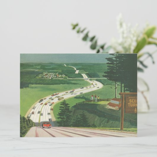 Schilderachtig Amerikaanse snelwegen, autoweg (Staand voorkant)