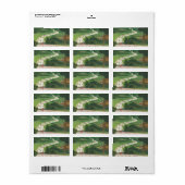  Schilderachtig Amerikaanse snelwegen, autoweg Etiket (Full Sheet)