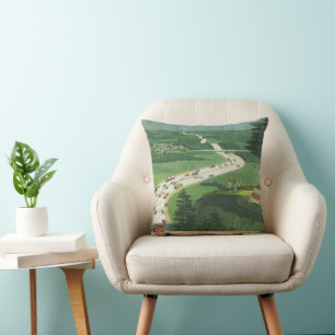  Schilderachtig Amerikaanse snelwegen, autoweg Kussen