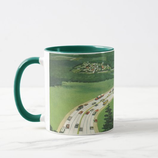  Schilderachtig Amerikaanse snelwegen, autoweg Mok (Links)