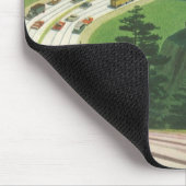  Schilderachtig Amerikaanse snelwegen, autoweg Muismat (Hoek)