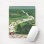  Schilderachtig Amerikaanse snelwegen, autoweg Muismat (Met muis)