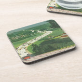  Schilderachtig Amerikaanse snelwegen, autoweg Onderzetter (Linkerzijde)