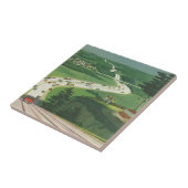  Schilderachtig Amerikaanse snelwegen, autoweg Tegeltje (Zijkant)