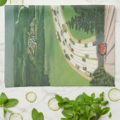  Schilderachtig Amerikaanse snelwegen, autoweg Theedoek (Gevouwen)