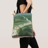  Schilderachtig Amerikaanse snelwegen, autoweg Tote Bag (Dichtbij)