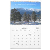 Schilderachtig Amerika's Nationale Parken Kalender (Jan 2026)