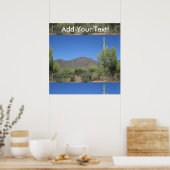 Schilderachtig Apache Trail Poster (Keuken)
