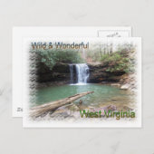 Schilderachtig Appalachian Waterfall Briefkaart (Voorkant / Achterkant)