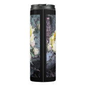 Schilderachtig Arizona Cactus Flower Digital Ink Thermosbeker (Achterkant)