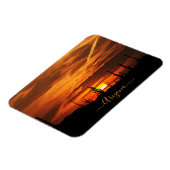 Schilderachtig Arizona Saguaros op Sunset Magneet (Linkerzijde)