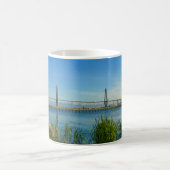 Schilderachtig Arthur Ravenel Bridge Koffie Mok (Center)