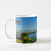 Schilderachtig Arthur Ravenel Bridge Koffie Mok (Links)