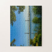 Schilderachtig Arthur Ravenel Bridge Legpuzzel (Verticaal)