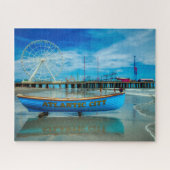 Schilderachtig Atlantic City Boardwalk Legpuzzel (Horizontaal)