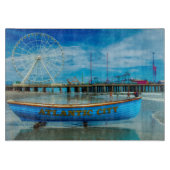 Schilderachtig Atlantic City Boardwalk Snijplank (Voorkant)