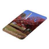 Schilderachtig Autumn Washington D.C. Souvenir Magneet (Linkerzijde)