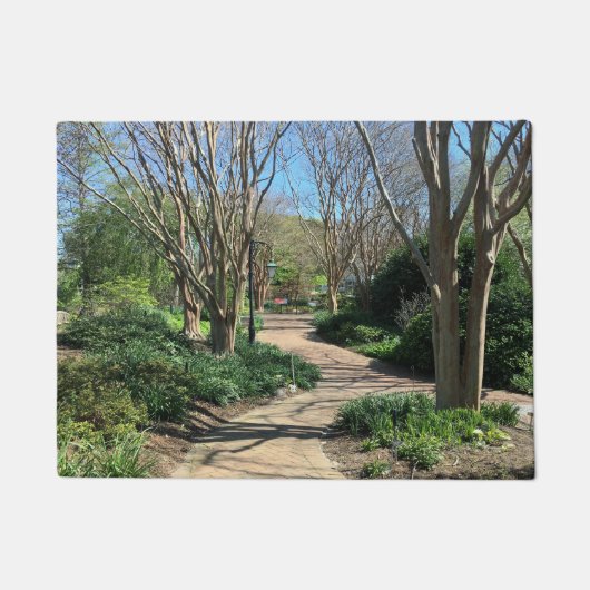 Schilderachtig baan deurmat (Voorkant)