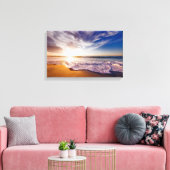 Schilderachtig Beach Art Ocean Afbeeldingen Fotogr Canvas Afdruk (Insitu (Woonkamer))
