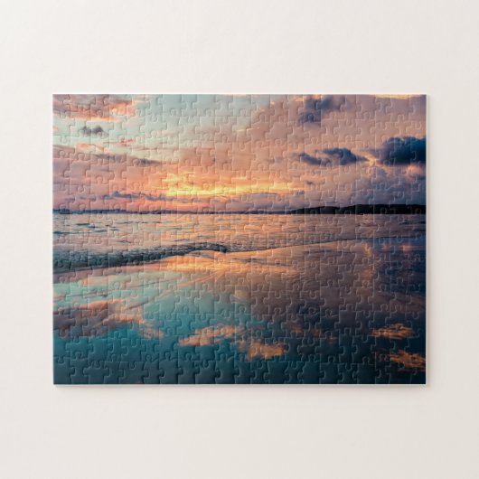 Schilderachtig Beach Art Ocean Afbeeldingen Fotogr Legpuzzel (Horizontaal)