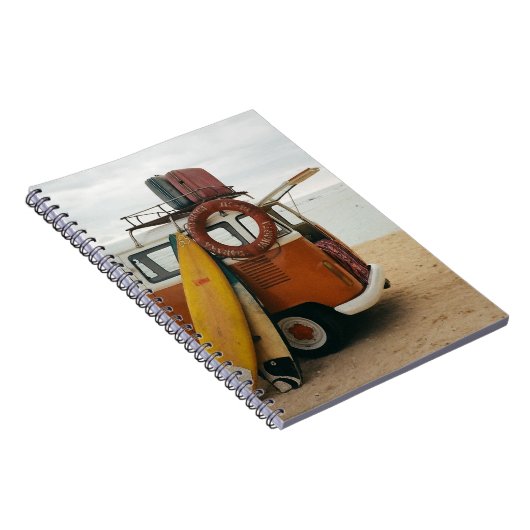 Schilderachtig Beach Art Summer Vacation  Beach Im Notitieboek (Rechterzijde)