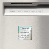 Schilderachtig Beach Destination Wedding Save the  Magneet (Insitu (Vaatwasser))