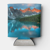 Schilderachtig berg- en meer-landschapsfoto blikjeskoeler (Voorkant)