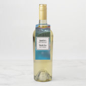 Schilderachtig berg- en meer-landschapsfoto flessenhanger (Op fles)