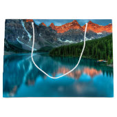 Schilderachtig berg- en meer-landschapsfoto groot cadeauzakje (Voorkant)