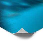 Schilderachtig berg- en meer-landschapsfoto poster (Hoek)