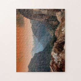 Schilderachtig berggebieden legpuzzel
