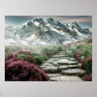 Schilderachtig berglandschap