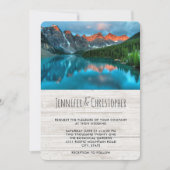 Schilderachtig Berglandschapsfoto Weduwschap Kaart (Voorkant)