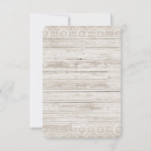 Schilderachtig Berglandschapsfoto Weduwschap RSVP Kaartje (Achterkant)