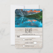 Schilderachtig Berglandschapsfoto Weduwschap RSVP Kaartje (Voorkant)