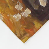 Schilderachtig bergmeer in Estes Park Fleece Blank Deken (Hoek)