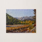 Schilderachtig bergmeer in Estes Park Legpuzzel (Horizontaal)