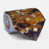 Schilderachtig bergmeer in Estes Park Stropdas (Opgerold)